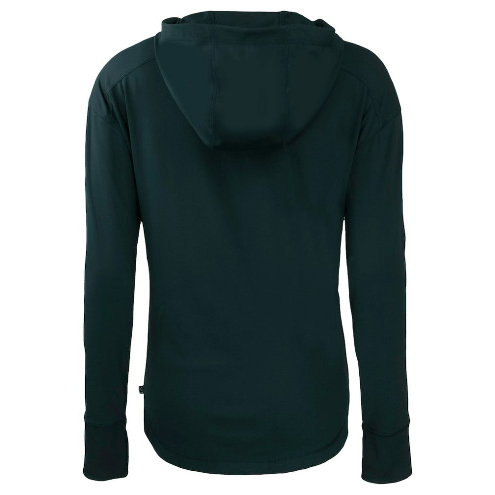 Chicago Cubs Cutter & Buck Women's City Connect Daybreak Eco Recycled Full-Zip Hoodie - Navy Hoodies
