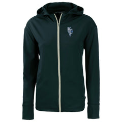 Kansas City Royals Cutter & Buck Women's City Connect Daybreak Eco Recycled Full-Zip Hoodie - Navy Hoodies