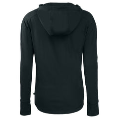 San Diego Padres Cutter & Buck Women's City Connect Daybreak Eco Recycled Full-Zip Hoodie - Black Hoodies