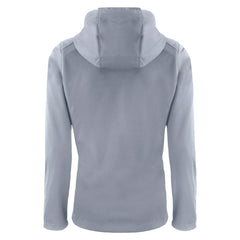 San Diego Padres Cutter & Buck Women's City Connect Evoke Eco Softshell Recycled Full-Zip Hoodie Jacket - Gray Jackets