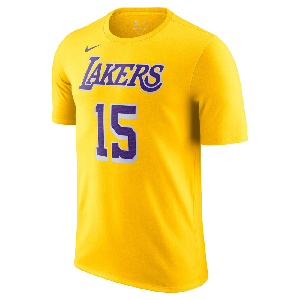 Austin Reaves Los Angeles Lakers Icon Edition Name & Number T-Shirt Gold - Nike