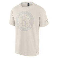 Brooklyn Nets Elements Iconic T-Shirt Cream - Fanatics