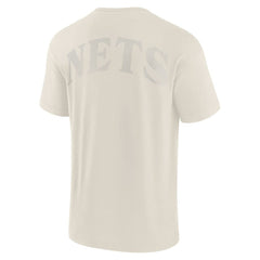 Brooklyn Nets Elements Iconic T-Shirt Cream - Fanatics