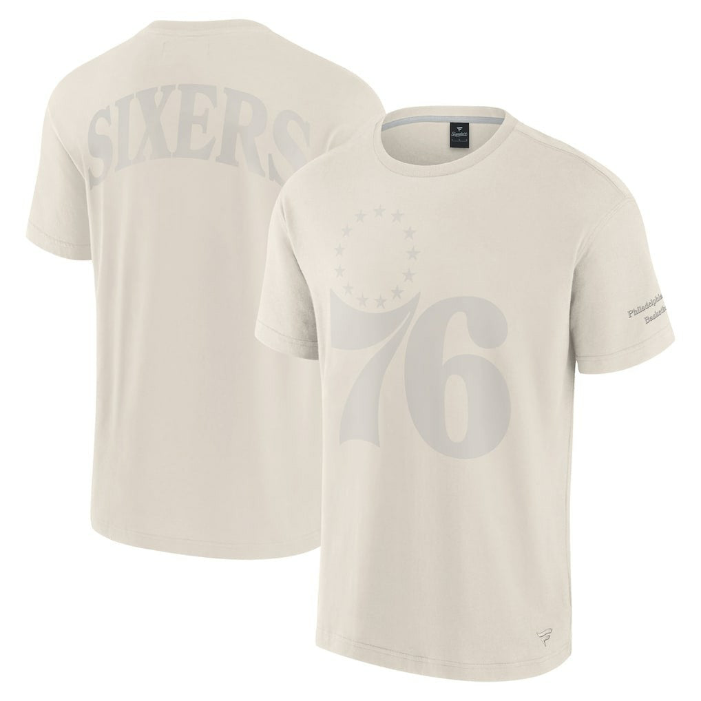 Philadelphia 76ers Elements Iconic T-Shirt Cream - Fanatics