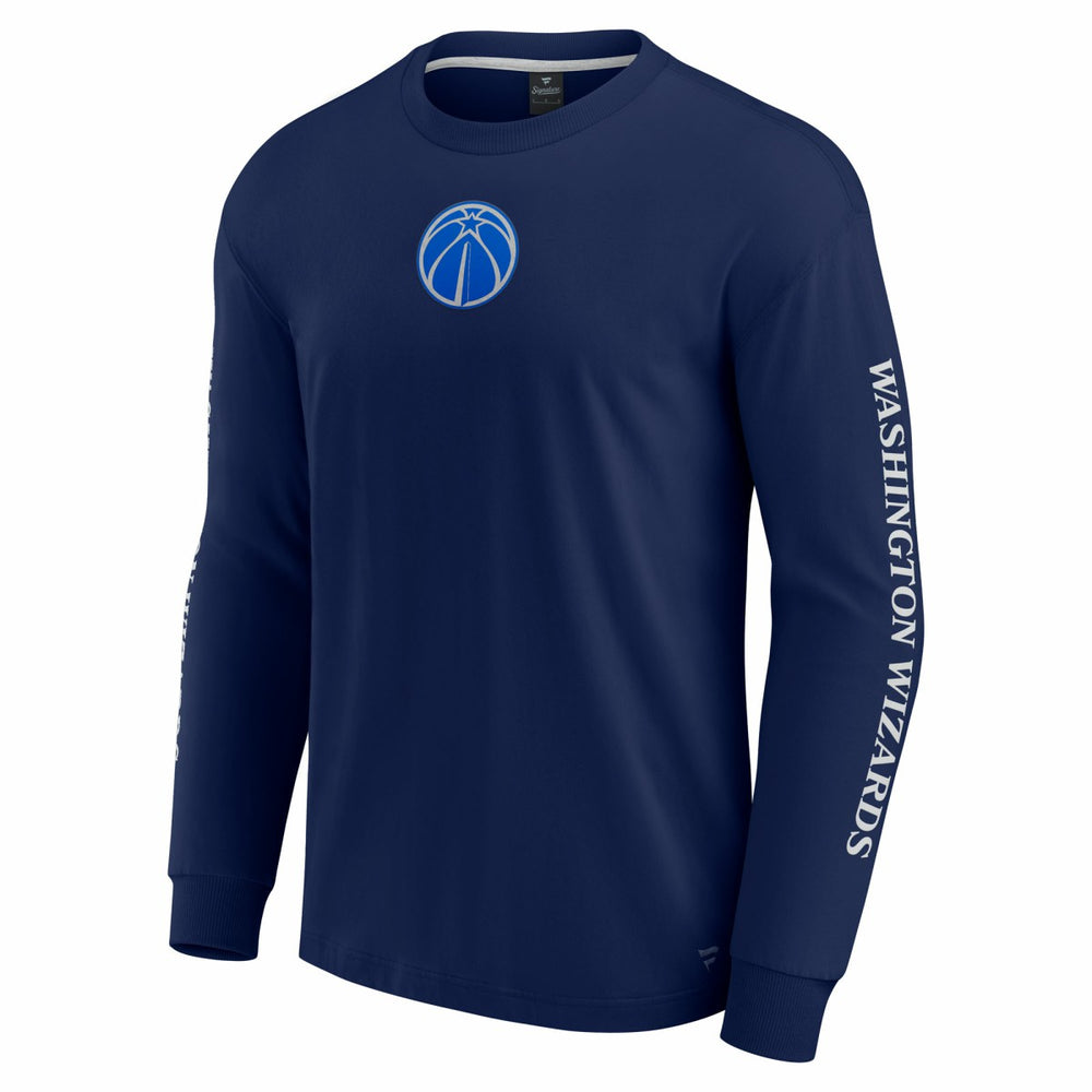 Washington Wizards Elements Strive Long Sleeve T-Shirt  Navy - Fanatics