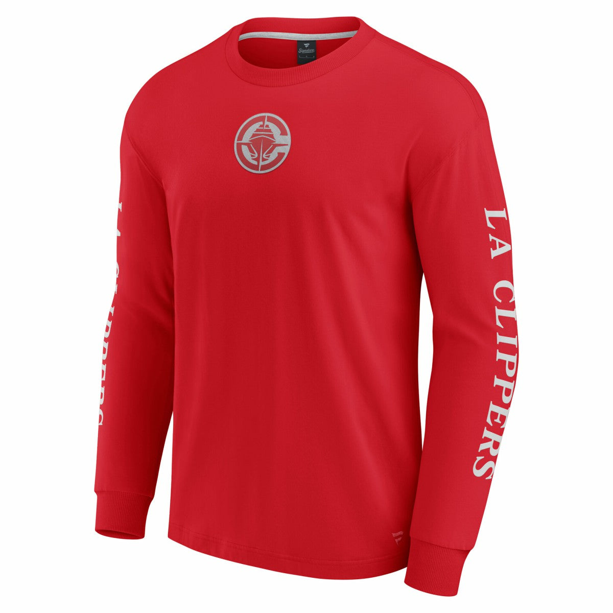 LA Clippers Elements Strive Long Sleeve T-Shirt  Red - Fanatics