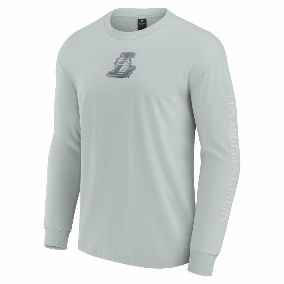 Los Angeles Lakers Elements Strive Long Sleeve T-Shirt  Gray - Fanatics
