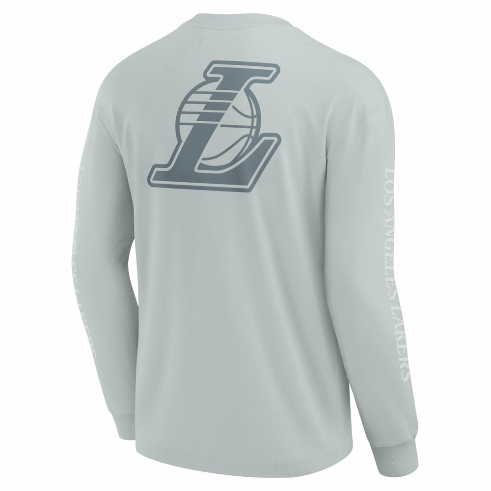 Los Angeles Lakers Elements Strive Long Sleeve T-Shirt  Gray - Fanatics