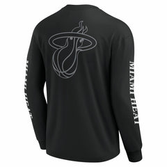 Miami Heat Elements Strive Long Sleeve T-Shirt  Black - Fanatics