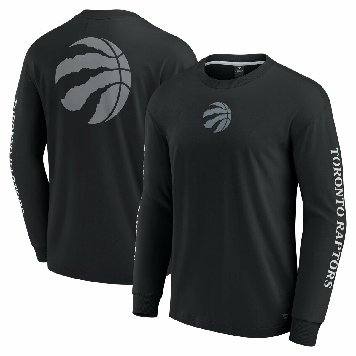 Toronto Raptors Elements Strive Long Sleeve T-Shirt  Black - Fanatics
