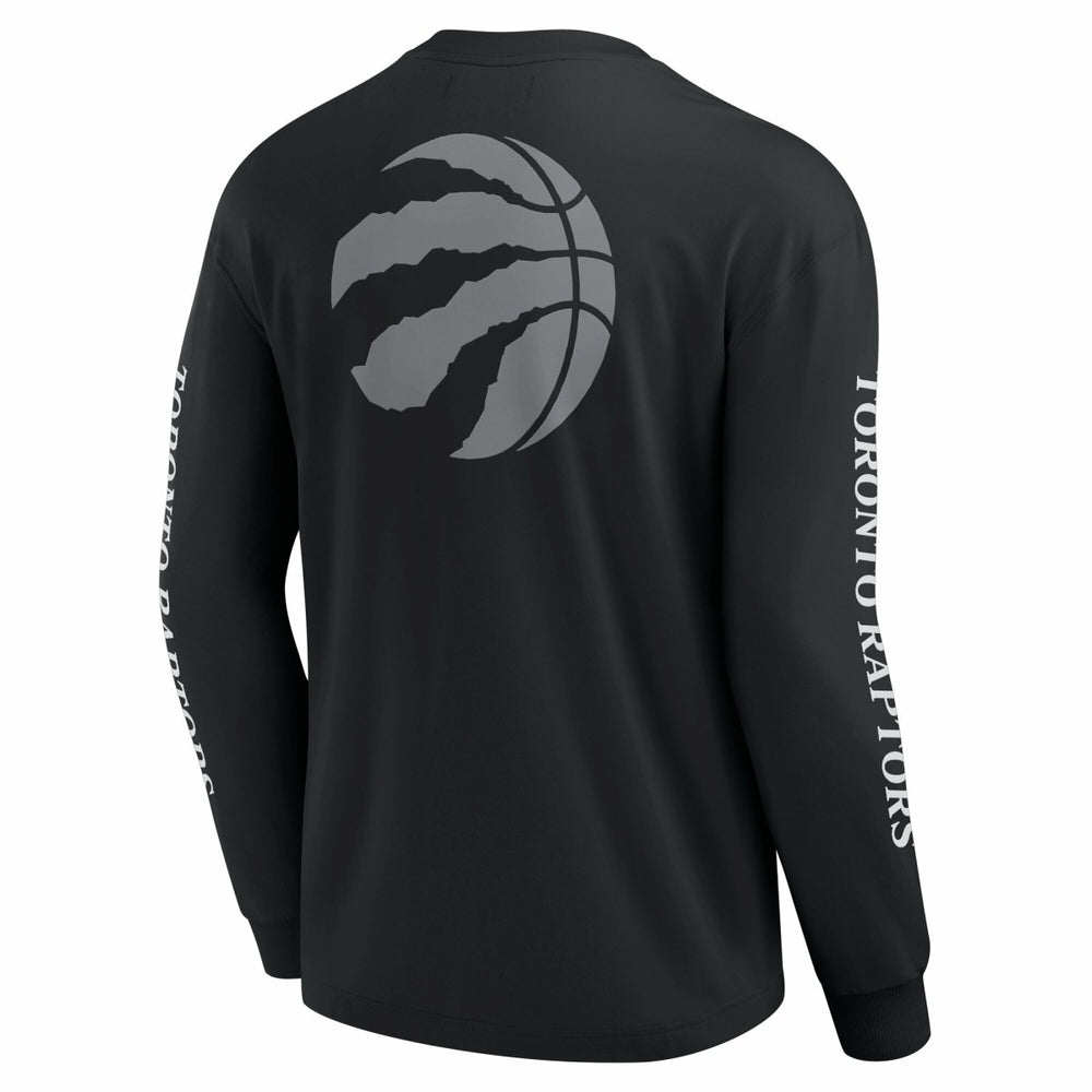 Toronto Raptors Elements Strive Long Sleeve T-Shirt  Black - Fanatics