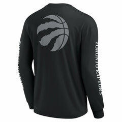 Toronto Raptors Elements Strive Long Sleeve T-Shirt  Black - Fanatics