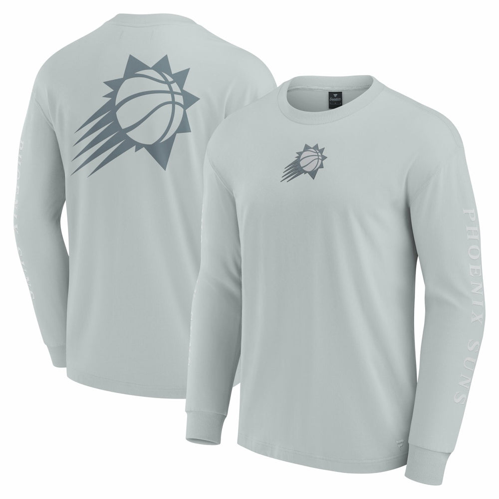 Phoenix Suns Elements Strive Long Sleeve T-Shirt  Gray - Fanatics