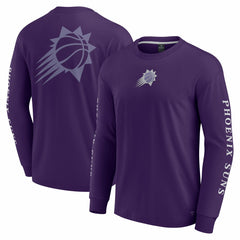 Phoenix Suns Elements Strive Long Sleeve T-Shirt  Purple - Fanatics