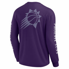 Phoenix Suns Elements Strive Long Sleeve T-Shirt  Purple - Fanatics