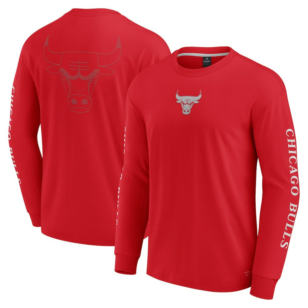 Chicago Bulls Elements Strive Long Sleeve T-Shirt  Red - Fanatics
