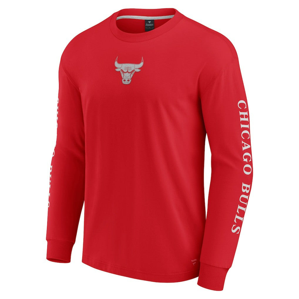 Chicago Bulls Elements Strive Long Sleeve T-Shirt  Red - Fanatics