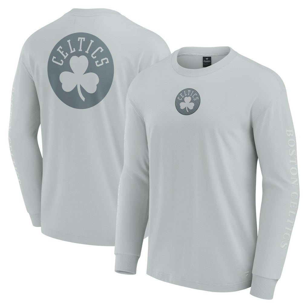 Boston Celtics Elements Strive Long Sleeve T-Shirt  Gray - Fanatics