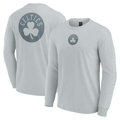 Boston Celtics Elements Strive Long Sleeve T-Shirt  Gray - Fanatics