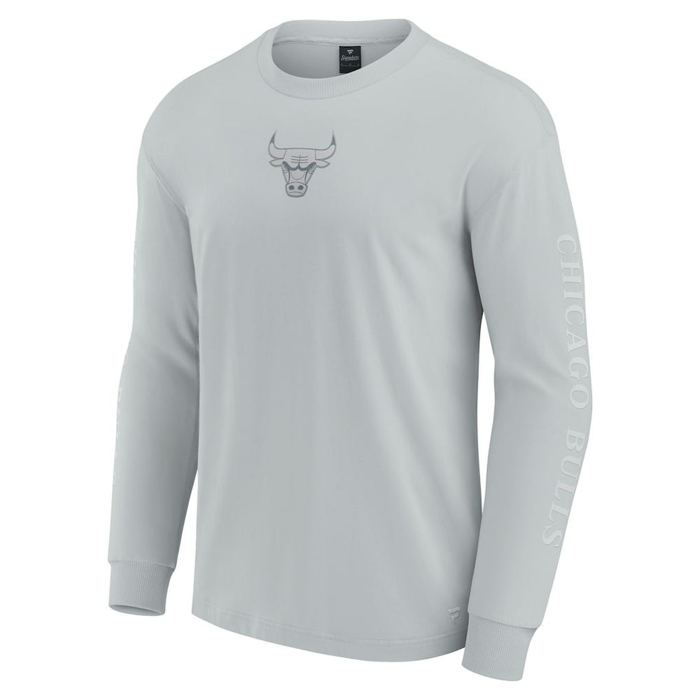 Chicago Bulls Elements Strive Long Sleeve T-Shirt  Gray - Fanatics