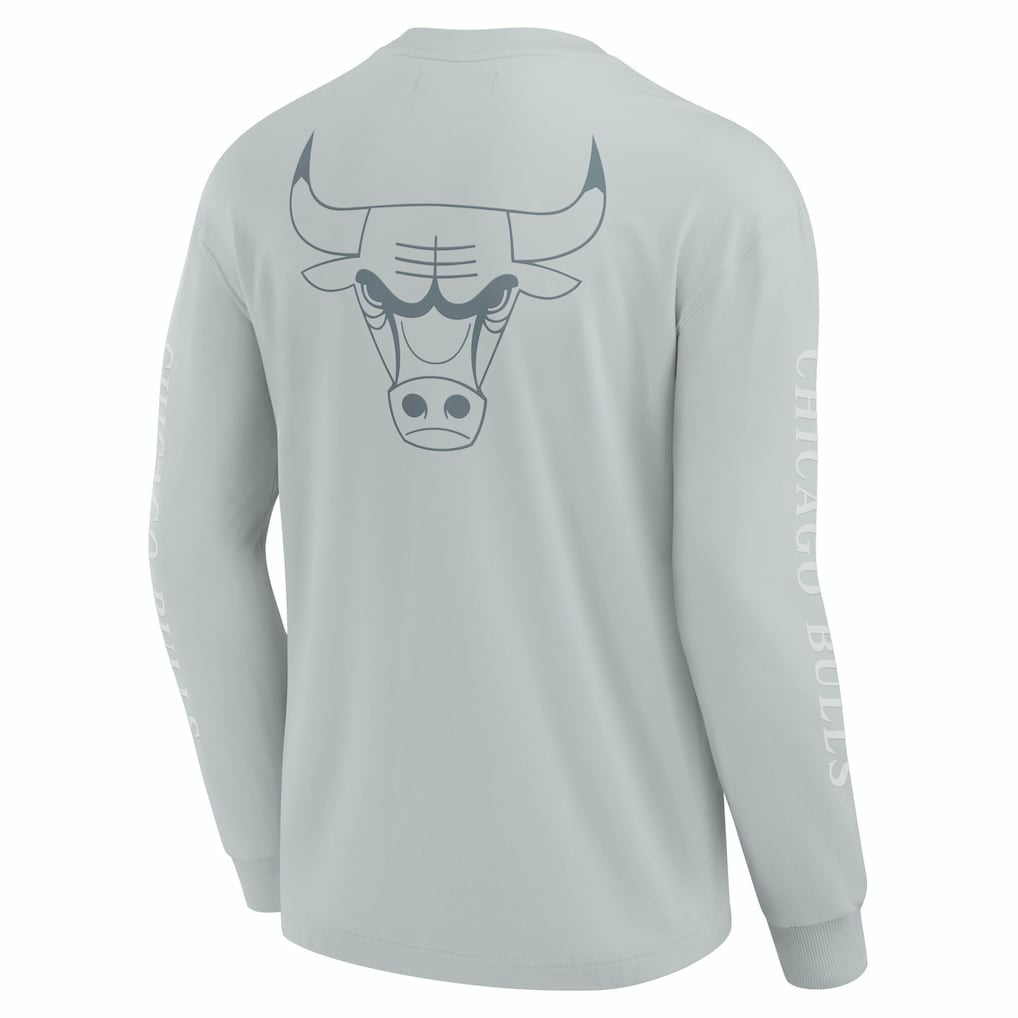 Chicago Bulls Elements Strive Long Sleeve T-Shirt  Gray - Fanatics