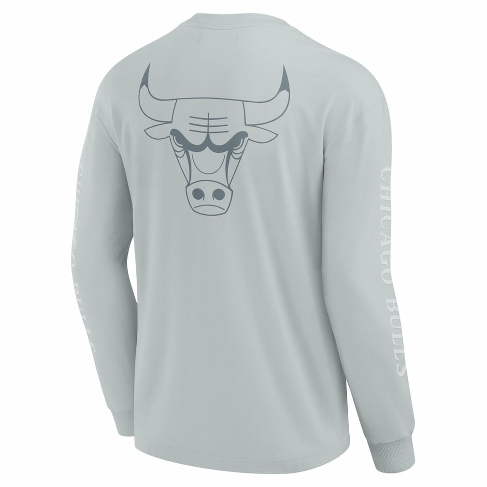 Chicago Bulls Elements Strive Long Sleeve T-Shirt  Gray - Fanatics