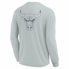 Chicago Bulls Elements Strive Long Sleeve T-Shirt  Gray - Fanatics