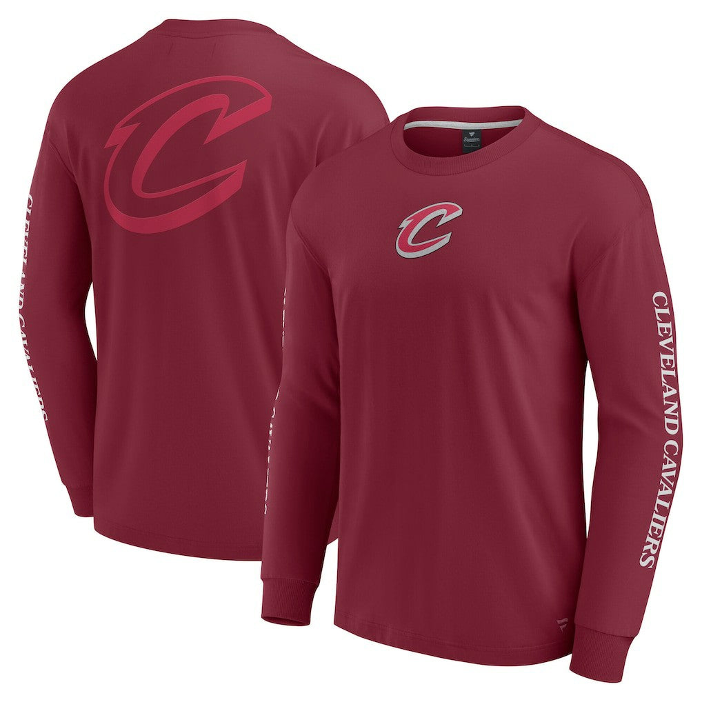 Cleveland Cavaliers Elements Strive Long Sleeve T-Shirt  Wine - Fanatics