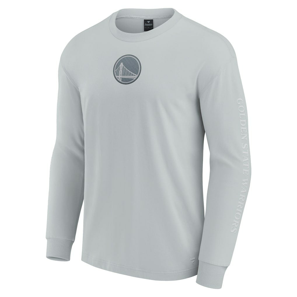 Golden State Warriors Elements Strive Long Sleeve T-Shirt  Gray - Fanatics