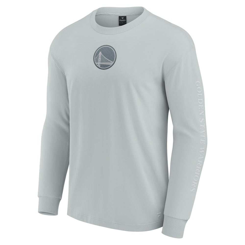 Golden State Warriors Elements Strive Long Sleeve T-Shirt  Gray - Fanatics