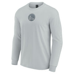 Golden State Warriors Elements Strive Long Sleeve T-Shirt  Gray - Fanatics