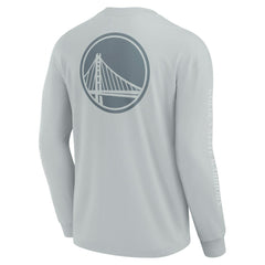 Golden State Warriors Elements Strive Long Sleeve T-Shirt  Gray - Fanatics