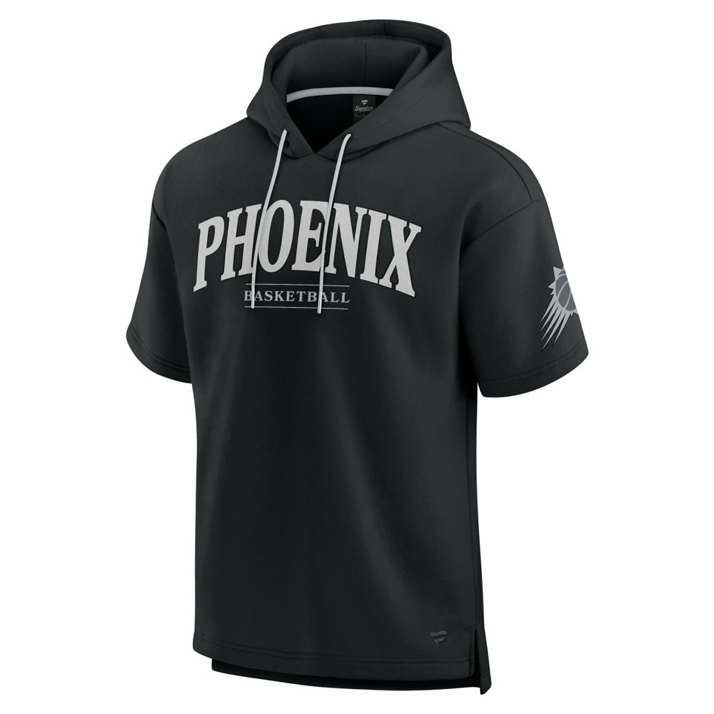 Phoenix Suns Elements Ready Short Sleeve Pullover Hoodie Black - Fanatics outlet