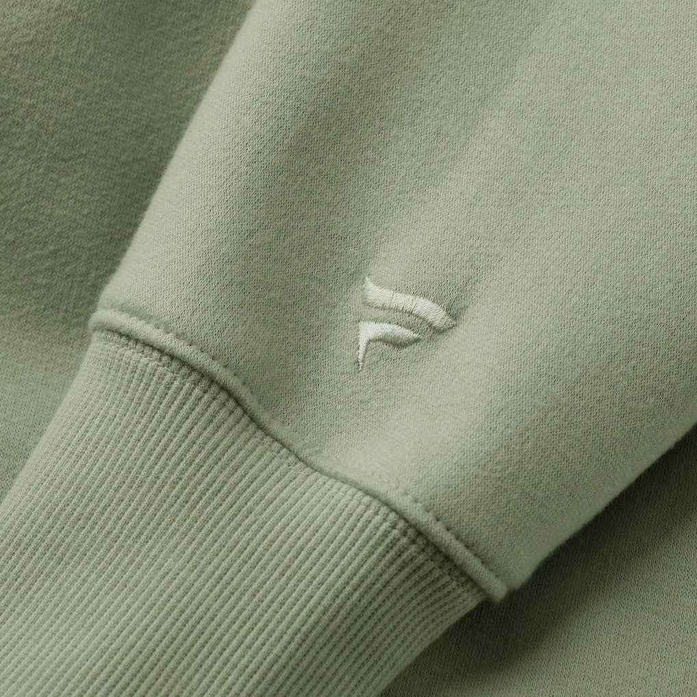 Philadelphia 76ers Women's Elements Flow Pullover Sweatshirt Olive - Fanatics outlet
