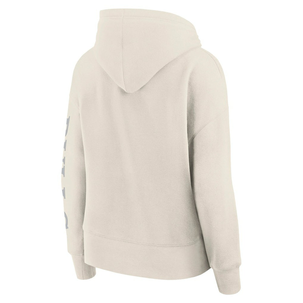 Chicago Bulls Women's Elements Next Pullover Hoodie Cream - Fanatics