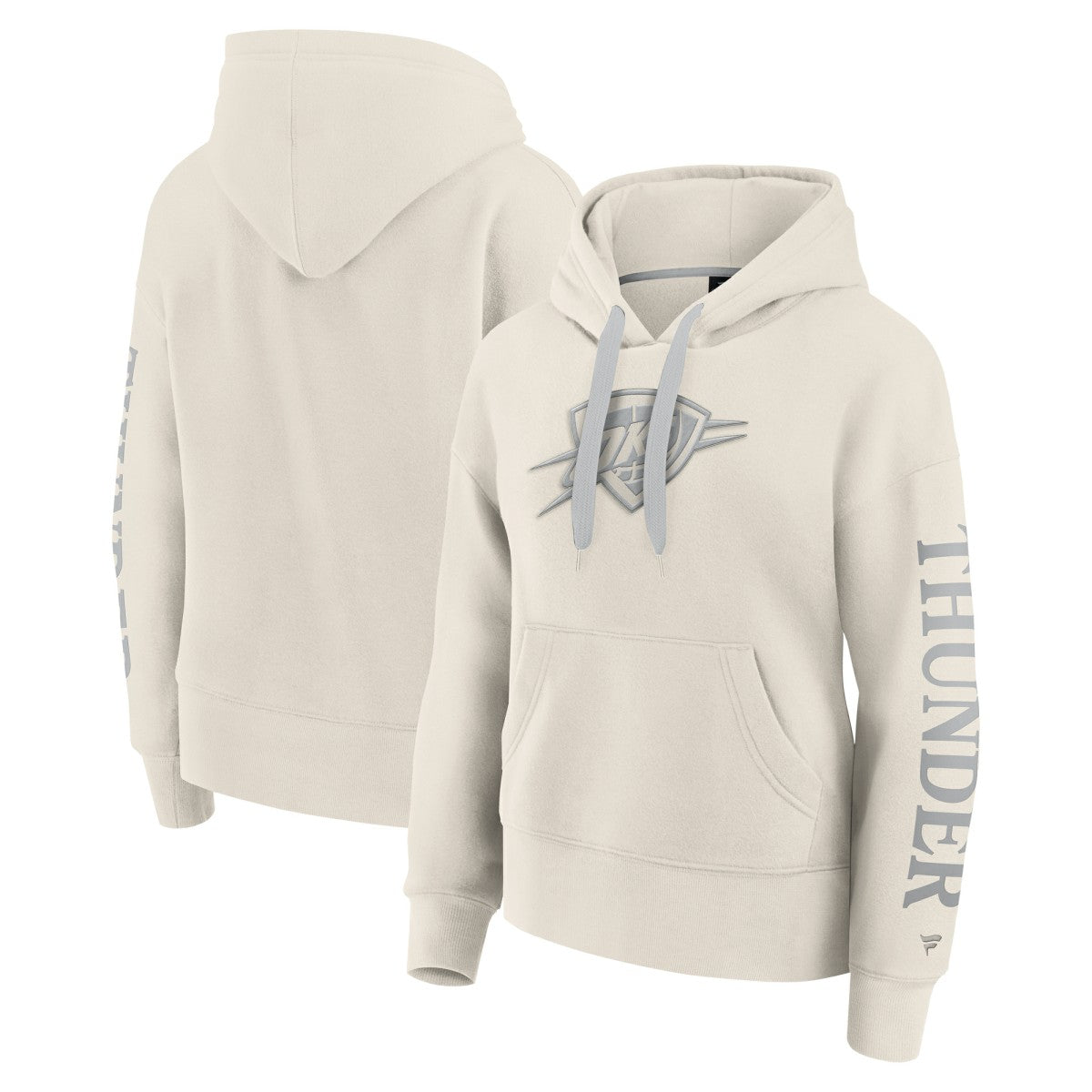 Oklahoma City Thunder Women's Elements Next Pullover Hoodie Cream - Fanatics outlet