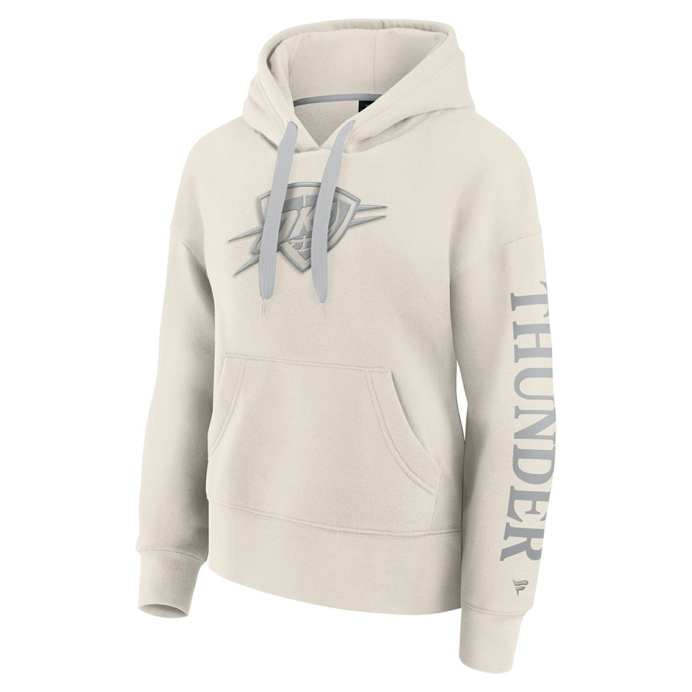 Oklahoma City Thunder Women's Elements Next Pullover Hoodie Cream - Fanatics outlet