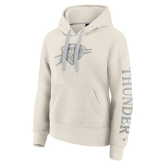 Oklahoma City Thunder Women's Elements Next Pullover Hoodie Cream - Fanatics outlet