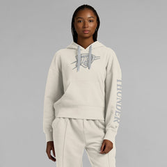 Oklahoma City Thunder Women's Elements Next Pullover Hoodie Cream - Fanatics outlet