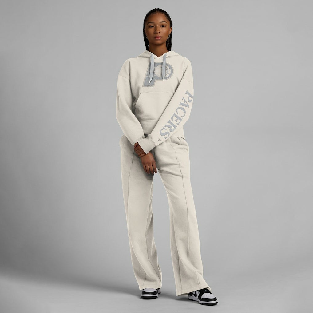 Indiana Pacers Women's Elements Next Pullover Hoodie Cream - Fanatics outlet