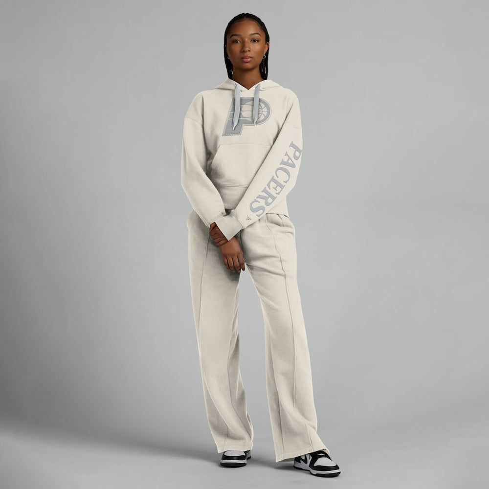 Indiana Pacers Women's Elements Next Pullover Hoodie Cream - Fanatics outlet