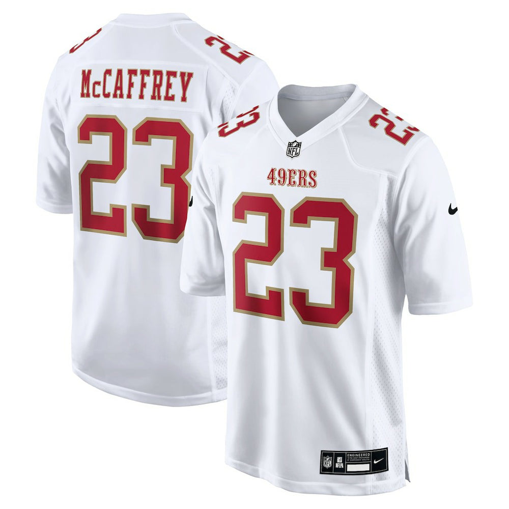 Christian McCaffrey San Francisco 49ers Fashion Game Jersey - White Jerseys
