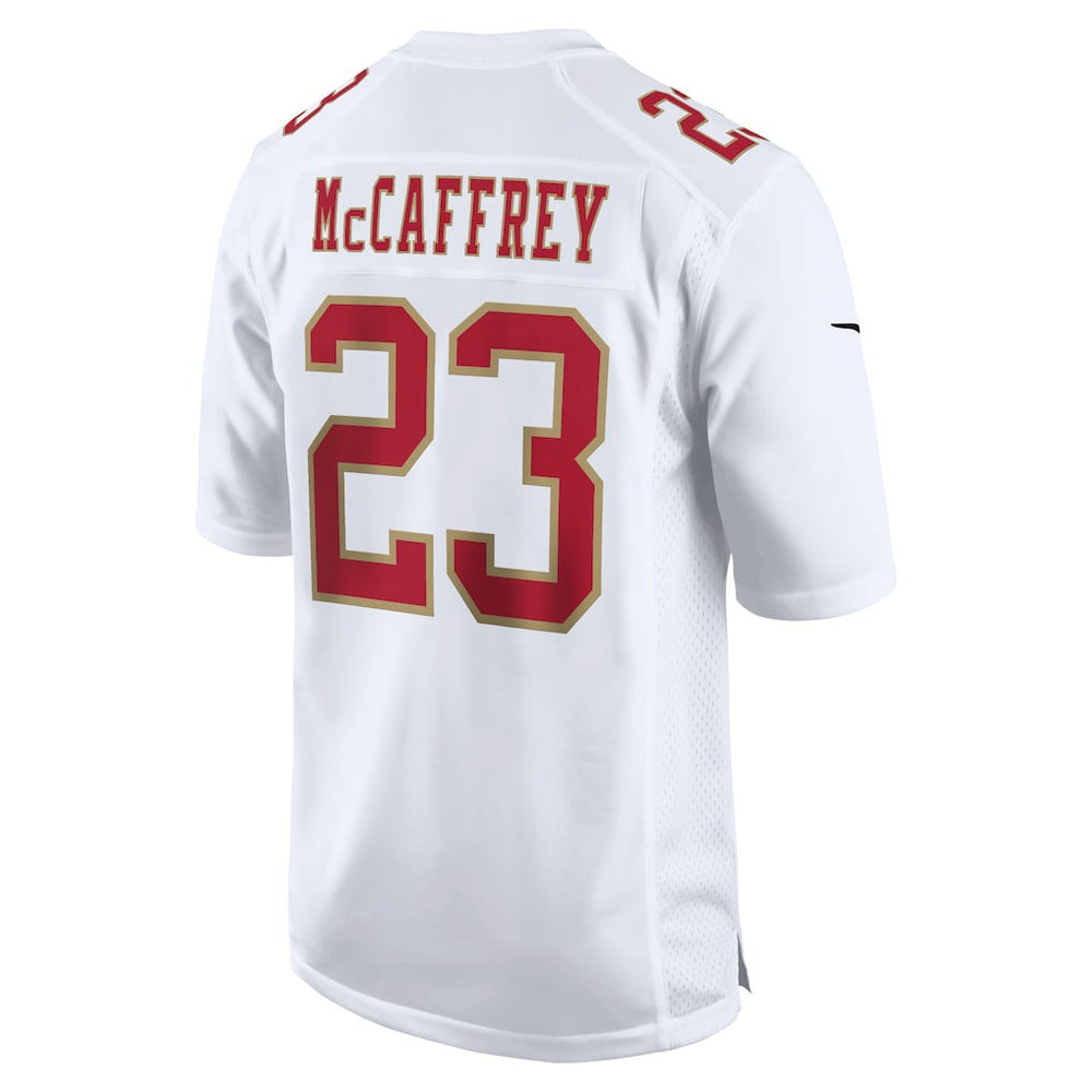 Christian McCaffrey San Francisco 49ers Fashion Game Jersey - White Jerseys