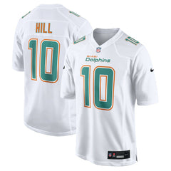 Tyreek Hill Miami Dolphins Fashion Game Jersey - White Jerseys