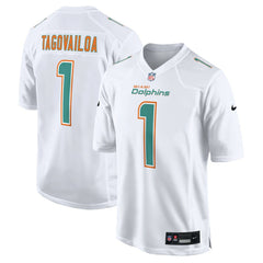 Tua Tagovailoa Miami Dolphins Fashion Game Jersey - White Jerseys