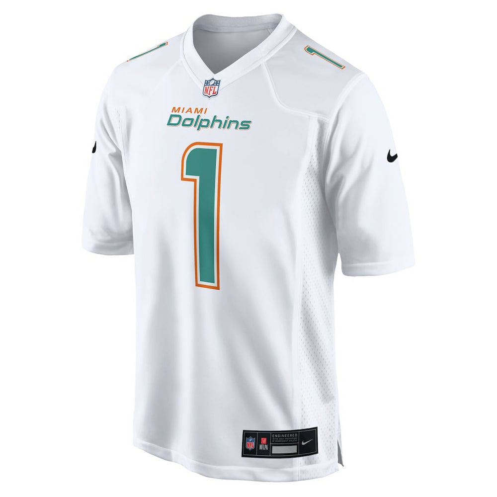 Tua Tagovailoa Miami Dolphins Fashion Game Jersey - White Jerseys