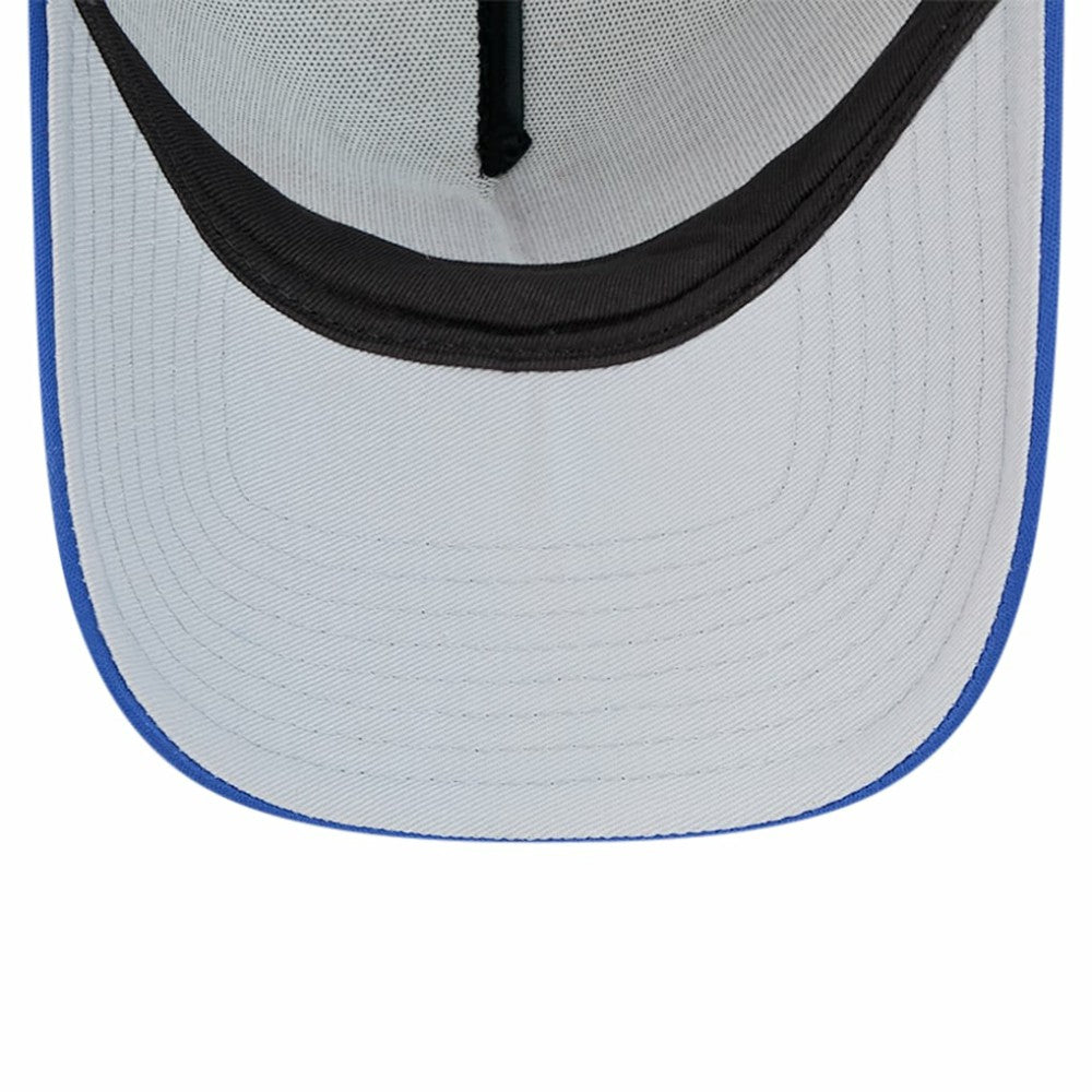 Atlanta Braves New Era Retro Wordmark 9FORTY A-Frame Trucker Adjustable Hat - White Hats