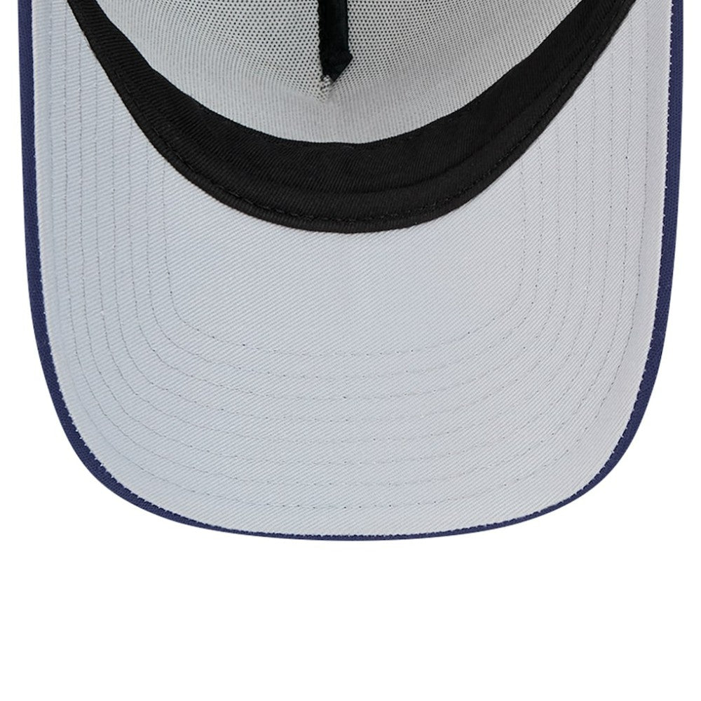 Chicago White Sox New Era Retro Wordmark 9FORTY A-Frame Trucker Adjustable Hat - White Hats