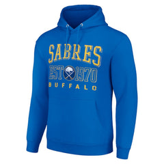 Buffalo Sabres Starter Retro Graphic Pullover Hoodie - Royal | US 201066244