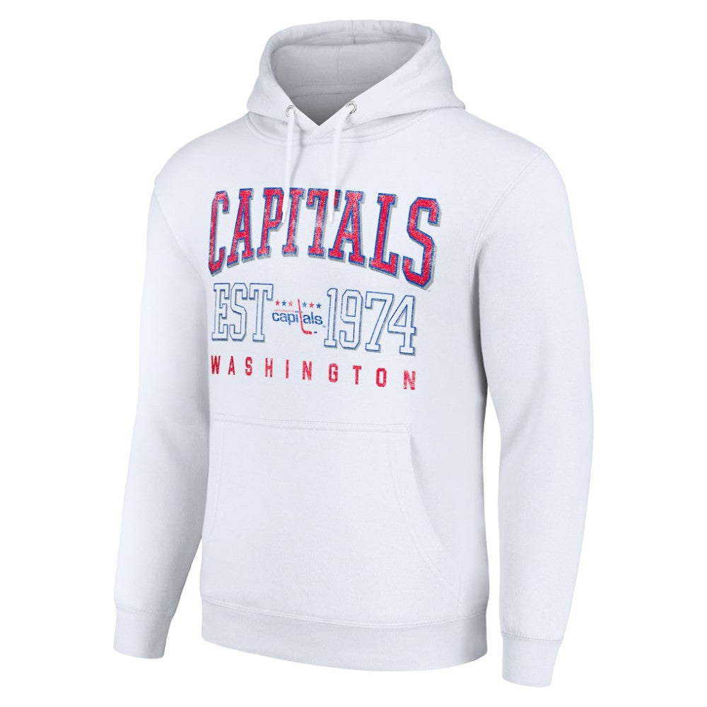 Washington Capitals Starter Retro Graphic Pullover Hoodie - White | US 201066258